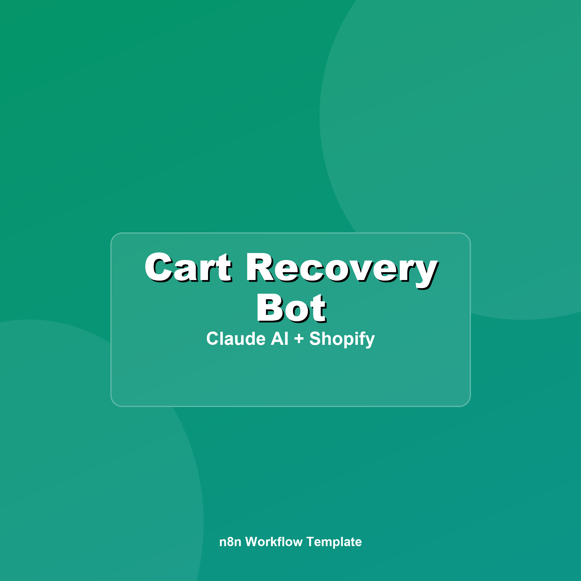 Shopify Terk Edilmiş Sepet Kurtarma Botu (n8n + Claude)