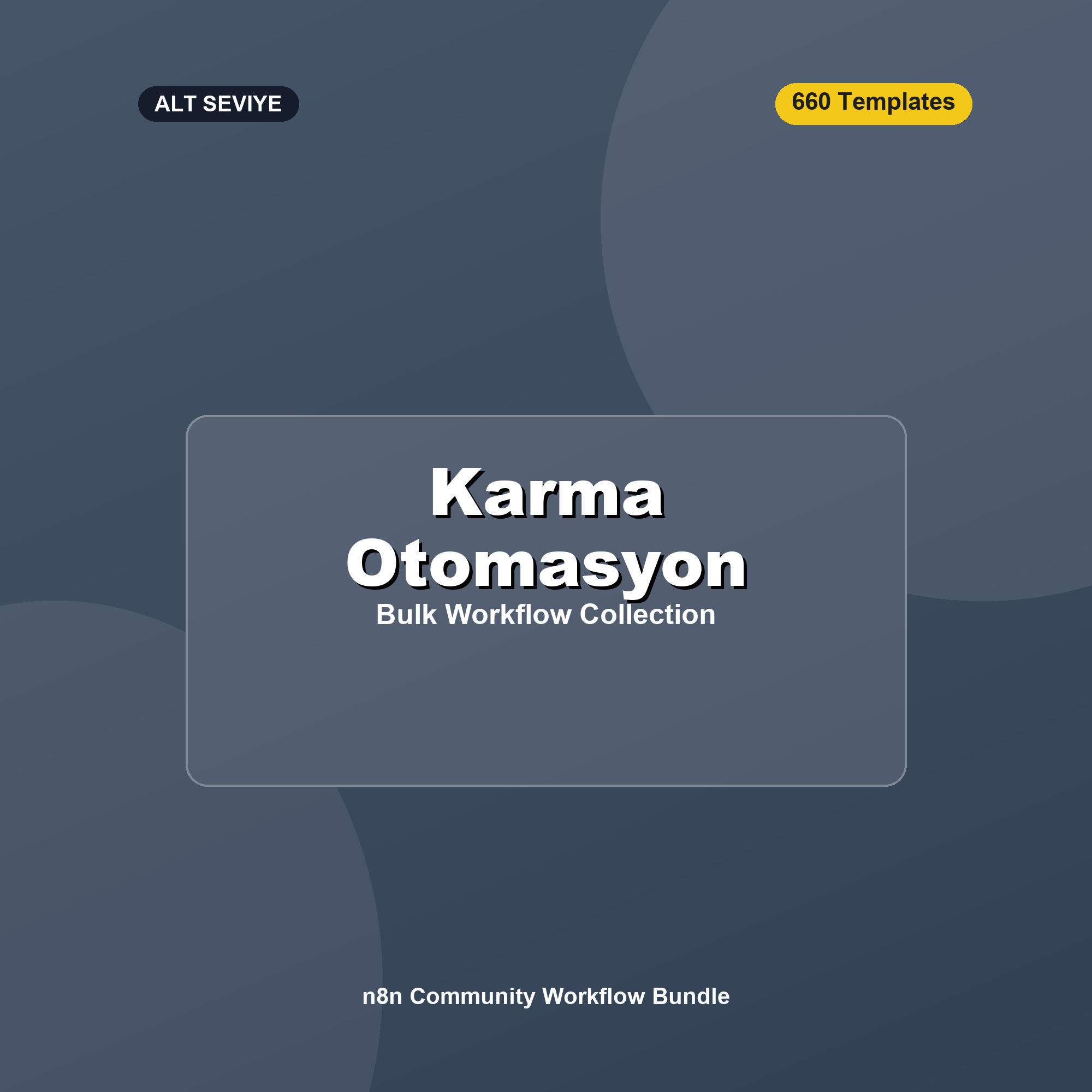 Toplu Paket: Basit Karma Otomasyon Koleksiyonu 3